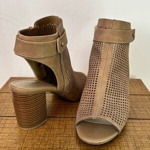 A.N.A. Booties with peep toe- Size 8.5